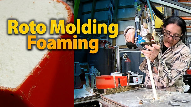 Foaming a rotational molded part can add strength or bouyancy - Ashrotomolding.com